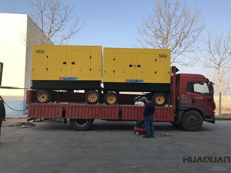 發(fā)貨了，3.23號兩臺標(biāo)配型HQ30GF發(fā)電機(jī)組分別發(fā)往內(nèi)蒙古和廣東省