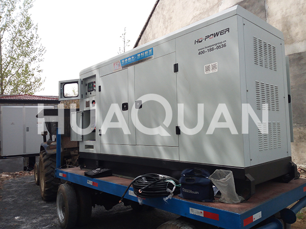 河北肥鄉(xiāng)縣供電公司300kW移動(dòng)式發(fā)電機(jī)組電站